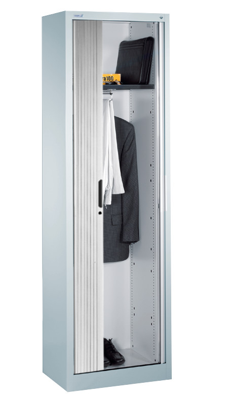 Rollladenschrank Typ 1980 links mit Kleiderstange + Hutboden