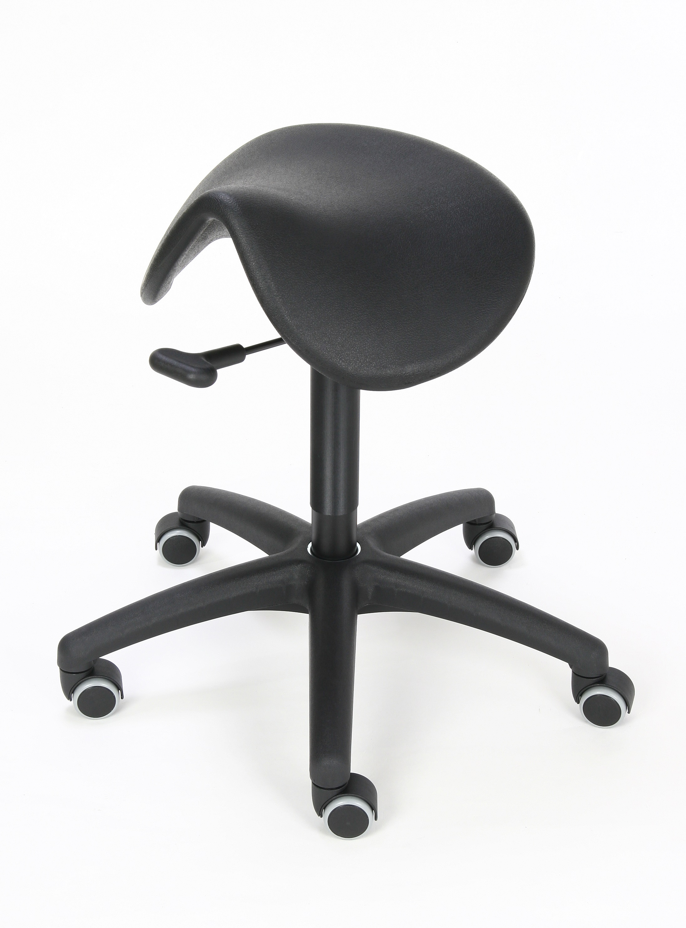 238-0085 Drehhocker mit Sattelsitz