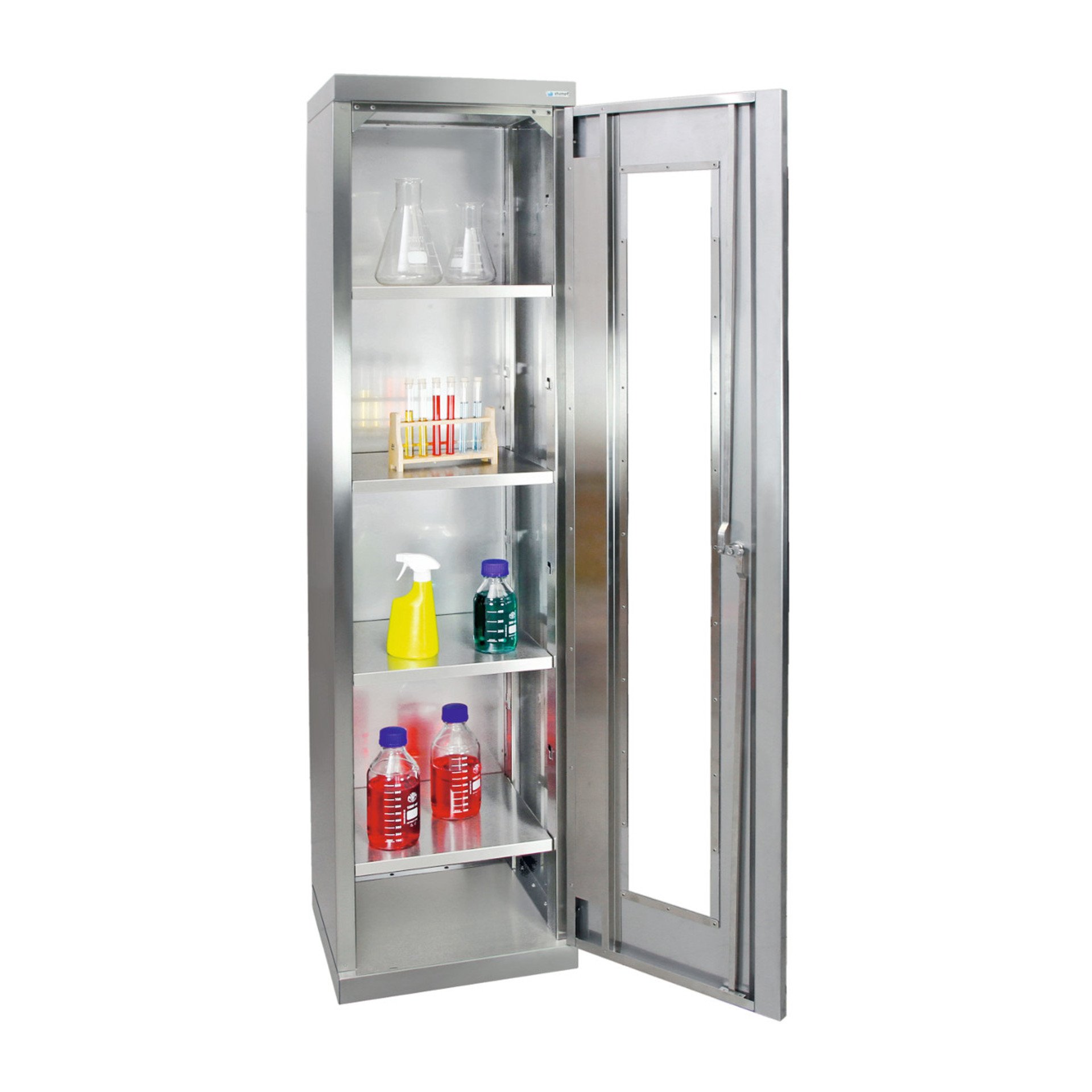 517-0566-edelstahl-sichtfensterschrank-typ-s3-stumpf Edelstahl-Sichtfensterschrank Typ S3