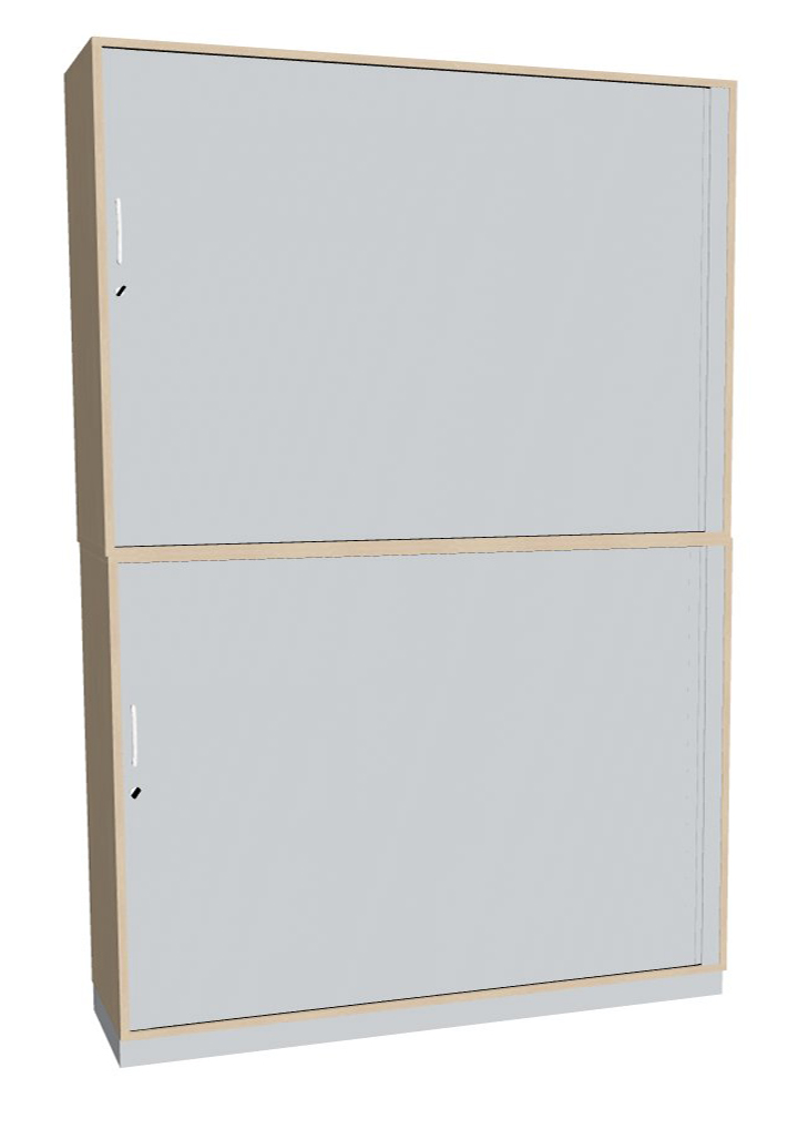 Querrollladenschrank mit 6 Fächern Serie dataline