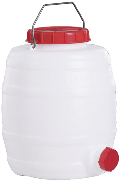 604-0062 Rundfaß für 10 Liter Inhalt, ø235, H310mm