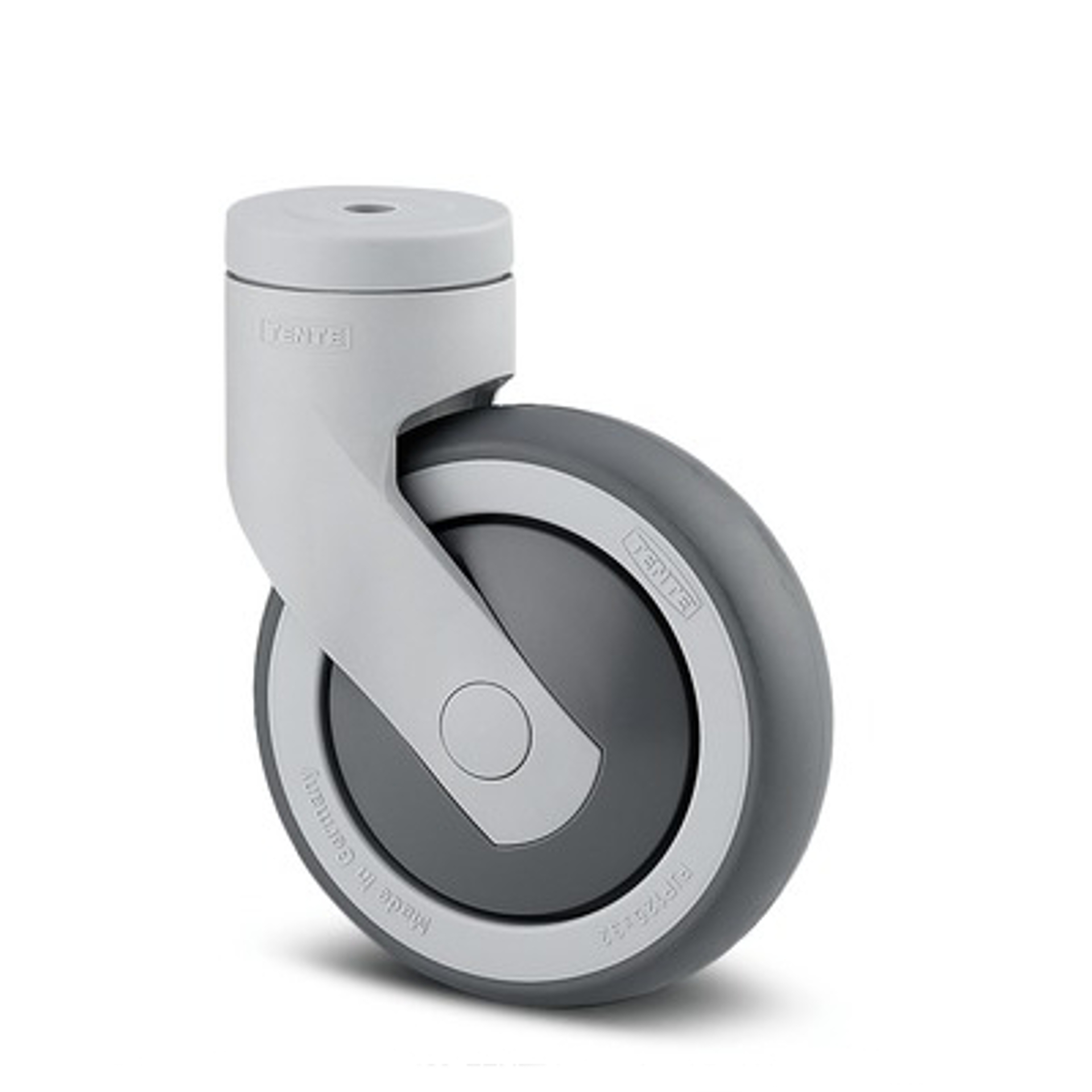 Lenkrolle Ø100x32mm, Rückenloch Ø11mm