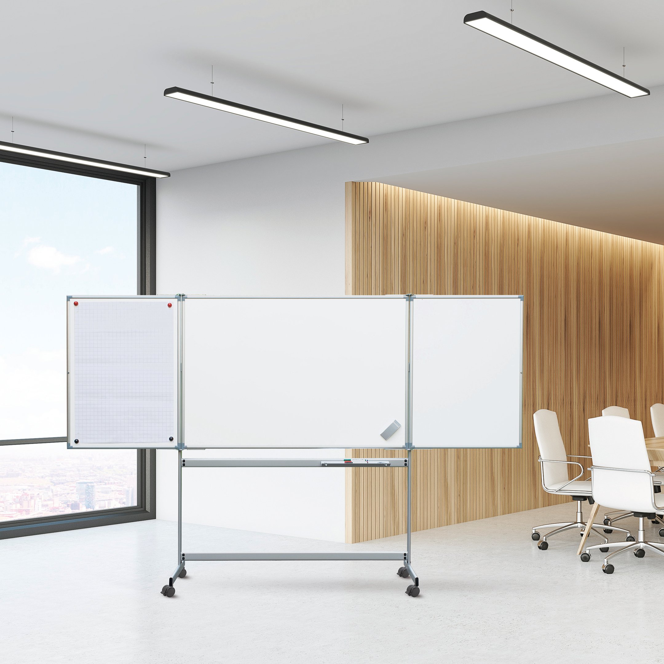 288-0088_S310 Mobile Whiteboard Klapptafel MAULstandard
