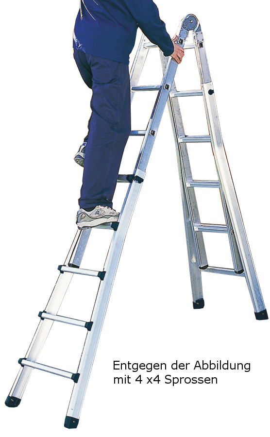 706-0996 Teleskop-Mehrzweckleiter 4-teilig