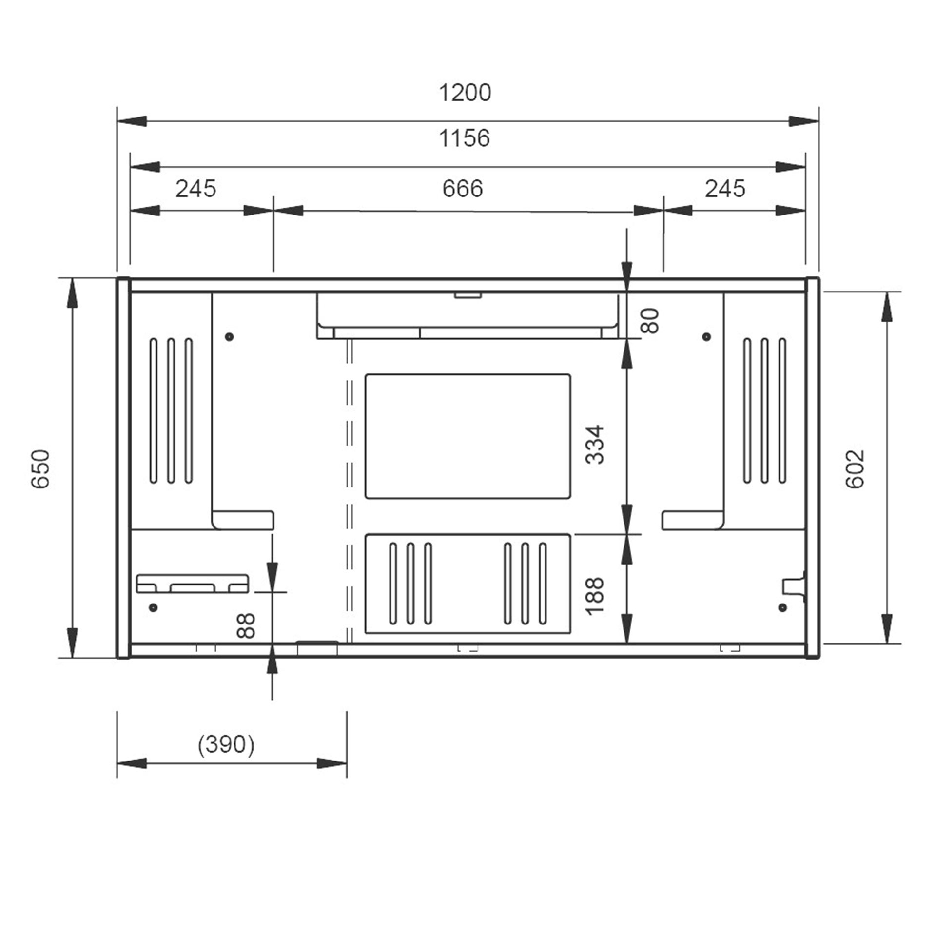 212-0769_8 Hammerbacher Wandschreibtisch WALL OFFICE