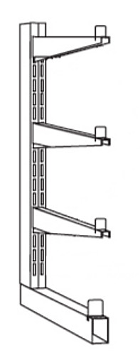 114-43556ozwAXPDq7oVM End-Kragarmständer Serie S-KM