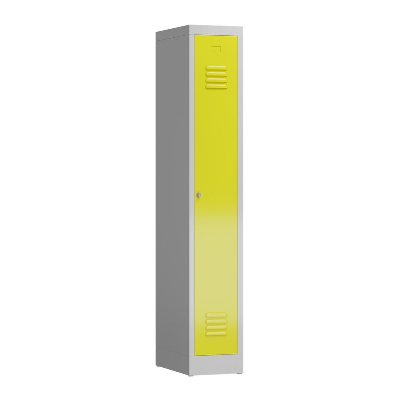Lüllmann ClassiX Stahl-Garderobenschrank 1 Abteil à 300 mm
