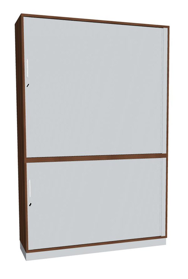 Querrollladenschrank mit 5 Fächern Serie dataline