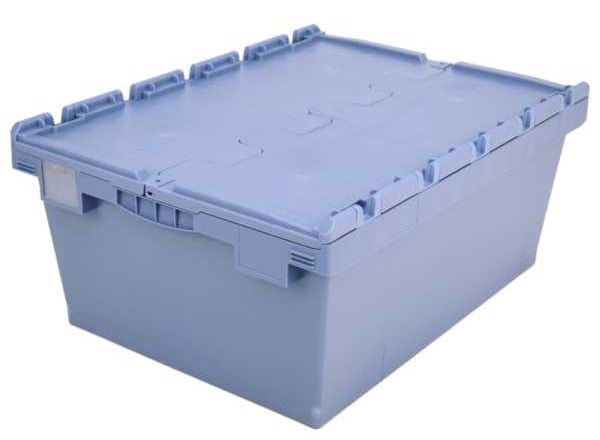 138-5244e5SuAeO0oqXOY Mehrweg-Stapelbehälter 116 L, mit Klappdeckel, 800x600x353mm