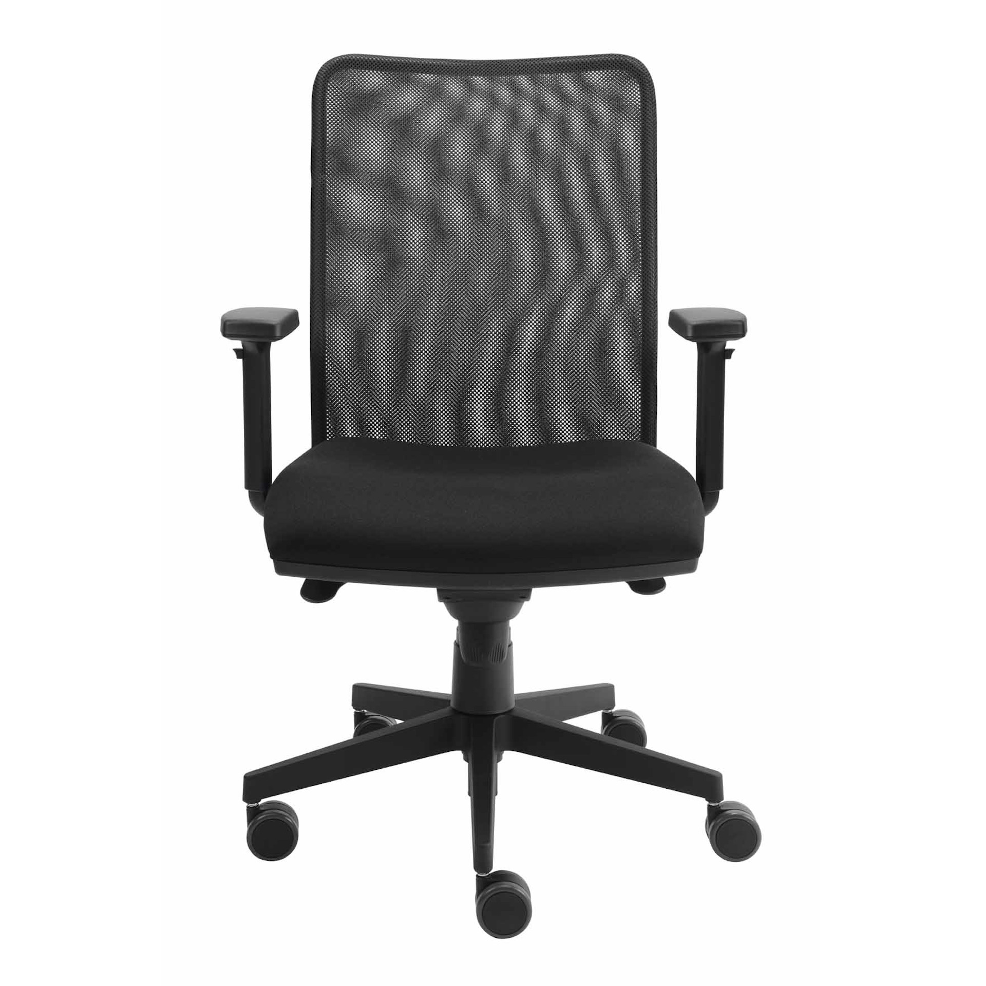 212-0785-90_a_F Hammerbacher Drehstuhl Solid 2 mit Netzrücken