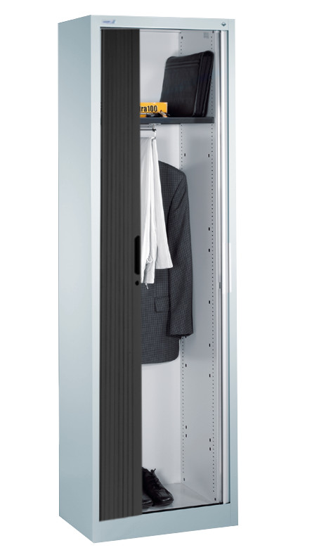 Rollladenschrank Typ 1980 links mit Kleiderstange + Hutboden