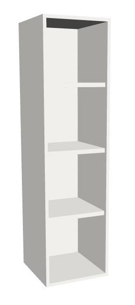 Aufsatz-Schrankregal 4  Ordnerhöhen 400mm breit Serie dataline
