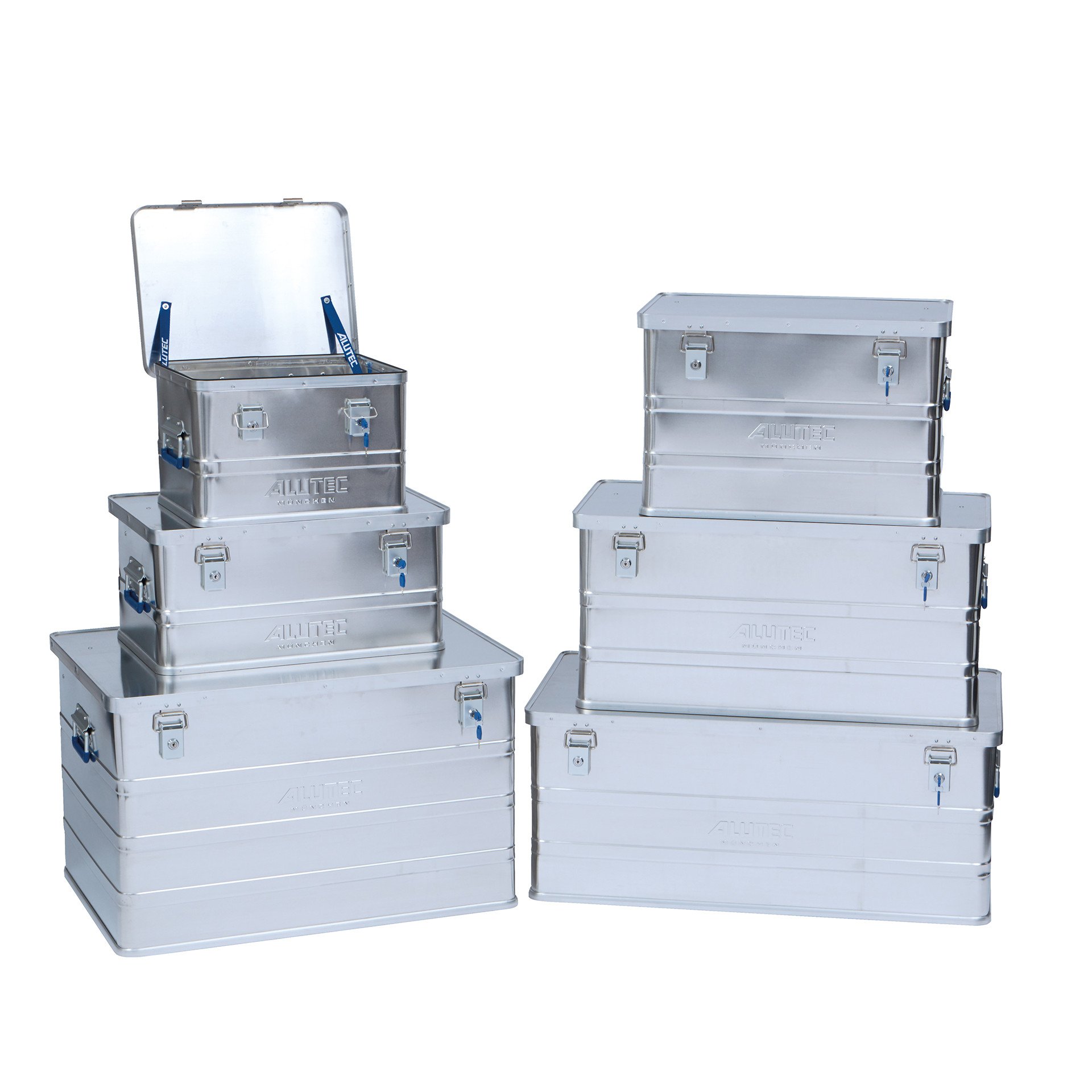 704-0048 Alutec Aluminiumbox CLASSIC 30 - B430xT335xH270mm,30 Liter