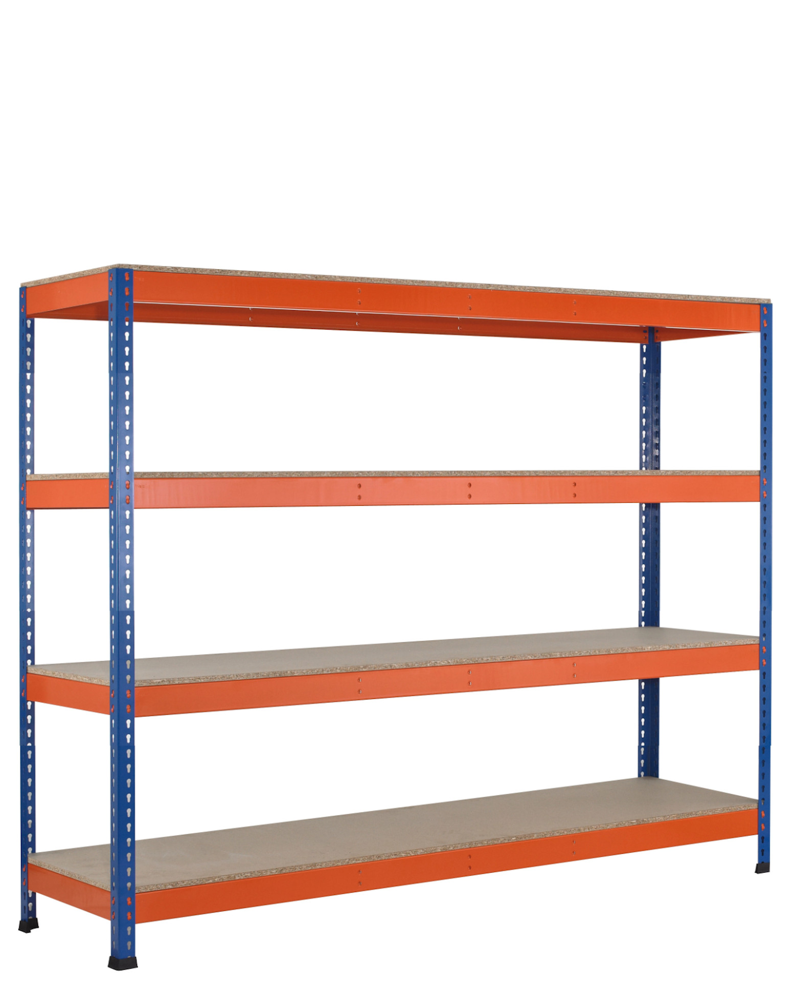 Weitspannregal Z1 mit Spanplatten