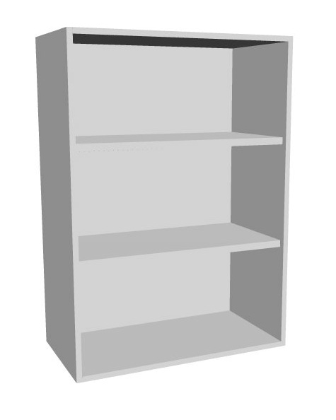 Aufsatz-Schrankregal 3  Ordnerhöhen 800mm breit Serie dataline