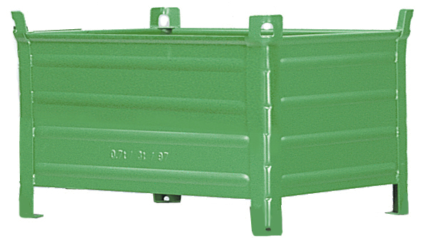 Stapelbehälter mit Kranösen, 1000x800x600mm