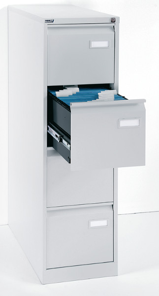 503-0260-33s5qhnMPlpEABs Stahl-Hängeregistraturschrank mit 4 einbahnigen Schubladen Serie X