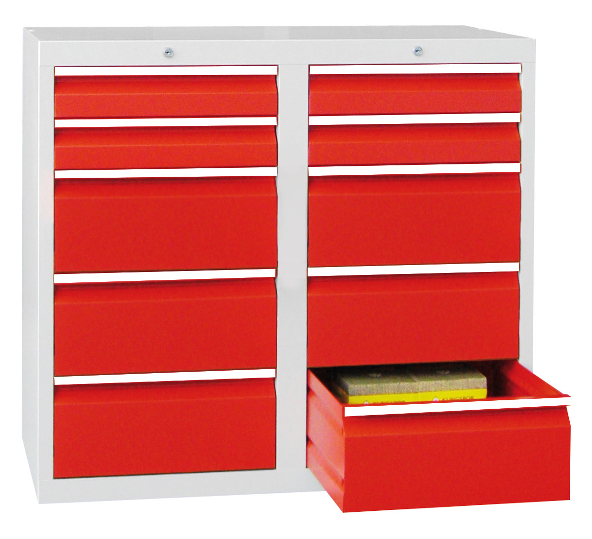 Schubladenschrank, 10 Schubladen, Serie 501-10