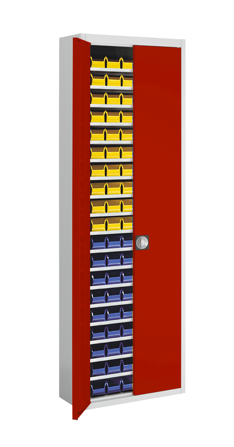 Stahl-Schrank mit Kästen 114 x Gr. 5