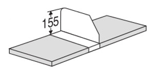 126-2281OrzFS8RDtn6kV Fachteiler für Holzböden für Serie Libra