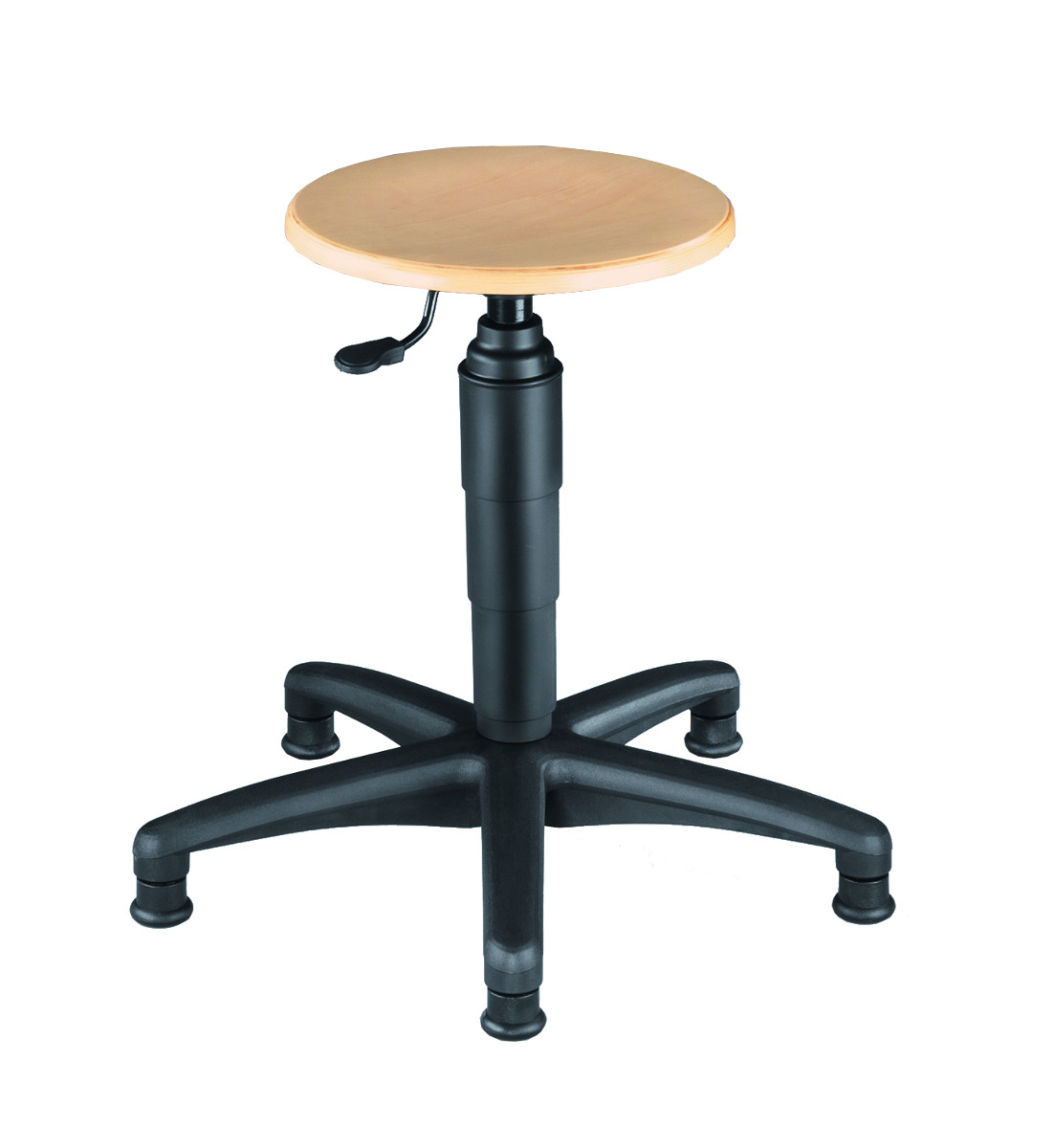 277-0040-00-industrie-drehhocker-topstar Topstar Drehhocker TEC 60 mit Gleiter