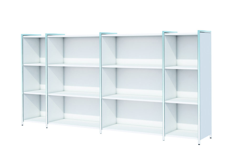 126-2341-10cNLxd36RndrLi Highboard als Fächerregal Serie artline