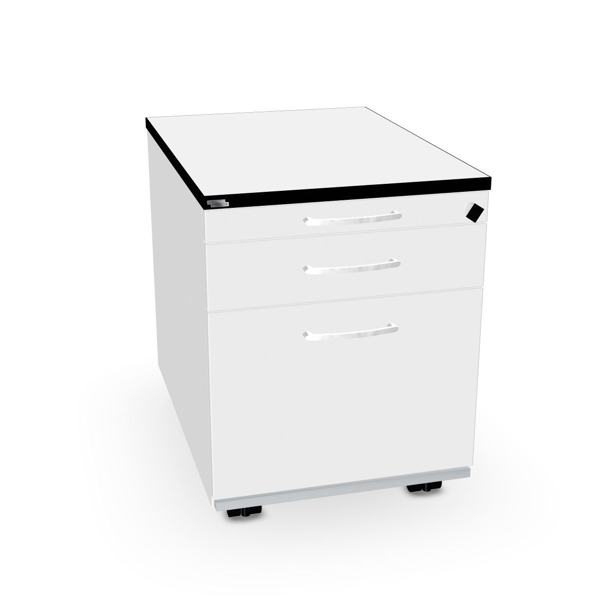 204-0665-184zEfMx76PAByW Untertisch-Rollcontainer 600 mm tief Serie dataline