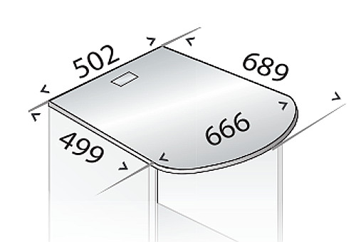 503-04321CeG9rSA1DPwD HPL-größere Abdeckplatte - Mehrpreis