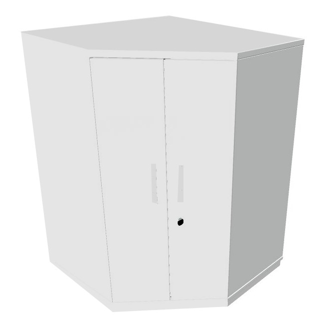 Eck-Flügeltürenschrank