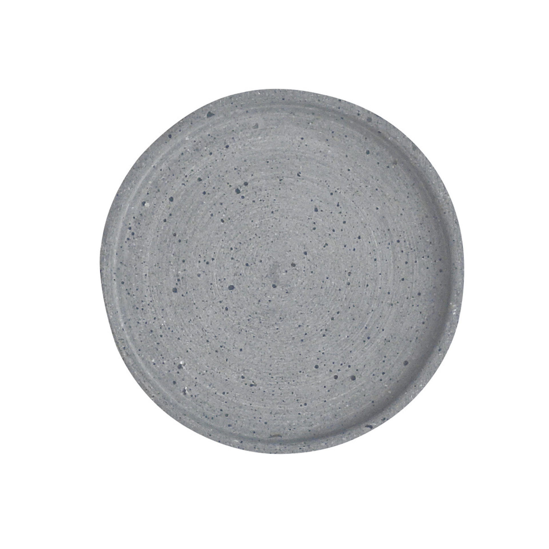 820-0154_FnbMoAfkQOeajG BENNY Kerzenteller rund, Ø 30 x H 2 cm, grau