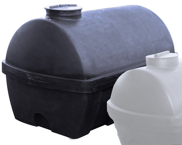 604-0110 Universaltank, 1500 l, schwarz, 1850x1120x1130mm