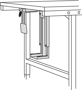 396-0204 PC-Halterung