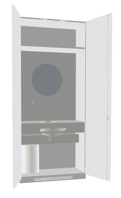 Kombischrank Nasszelle 1000x440x2320mm Serie dataline