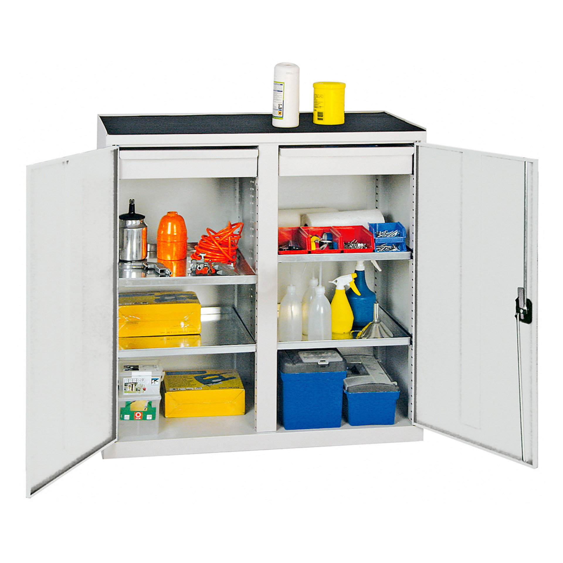 Stumpf Stahl-Flügeltürenschrank Typ 7