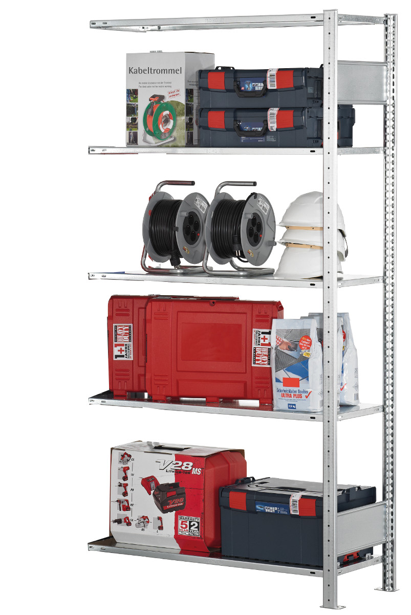 114-4881-00-eck-stahlregal-s25-std-anbauregal-c-schulte Eck-Stahlregal Serie S25-STD - Anbauregal C