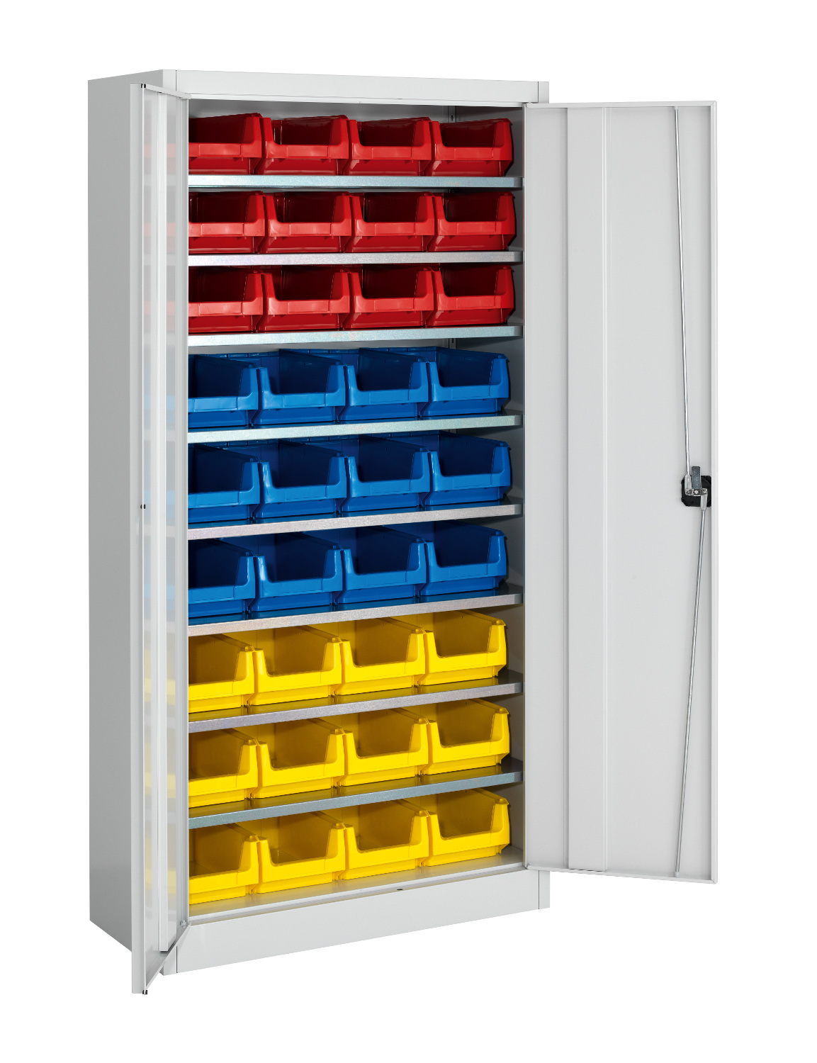 Stahl-Schrank mit 36 Kästen Gr. 3Z