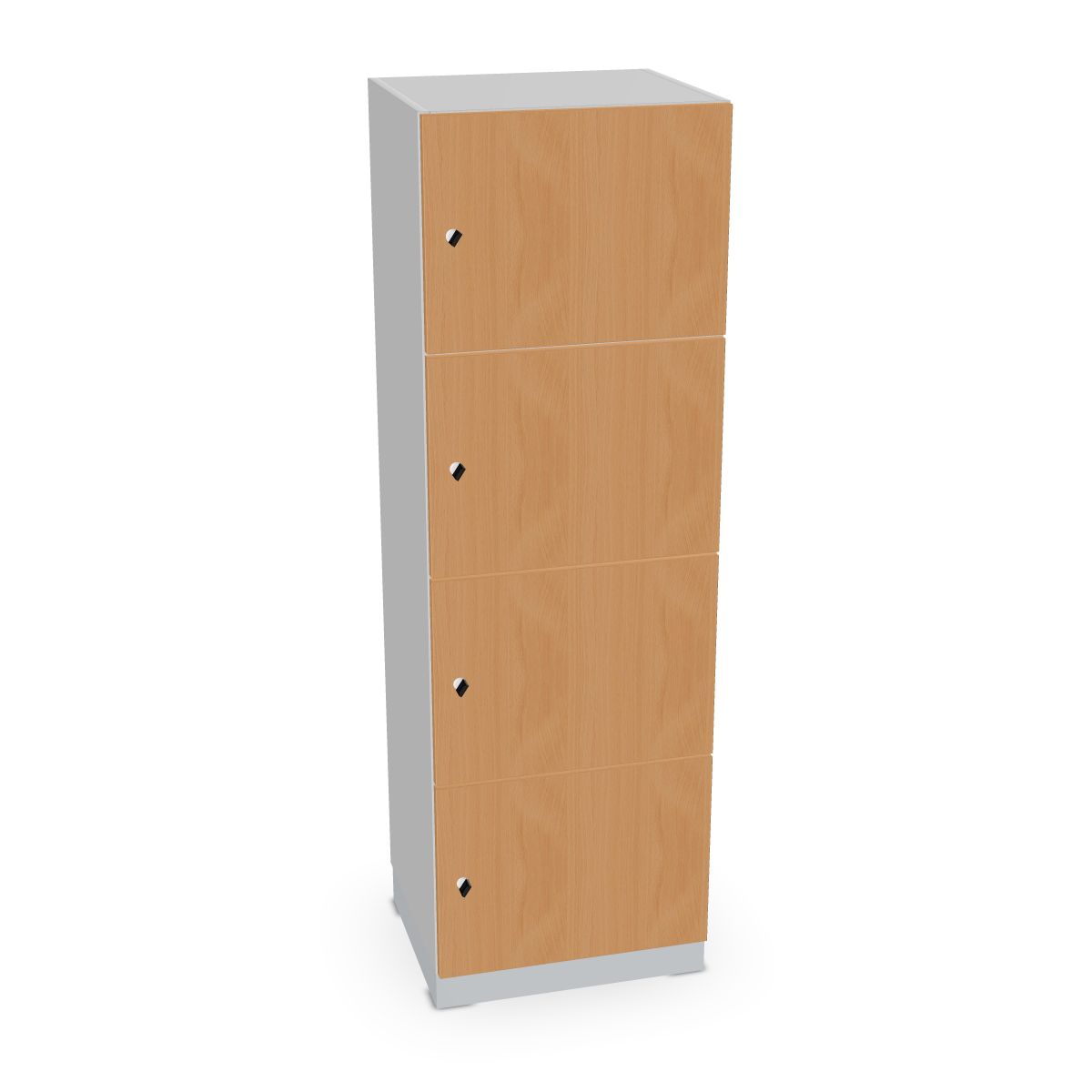 204-0070-41594cebe1c0dc7VMLomTCGAEuK9 Schließfachschrank 4 Fächer 500mm breit Serie dataline