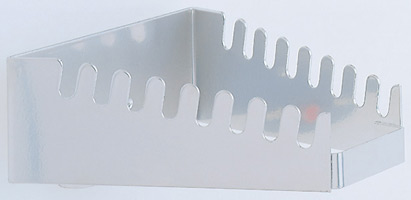 Schraubenschlüsselhalter für 8 Schlüssel, waagerecht, B 130/60 x T 150 x H 50mm