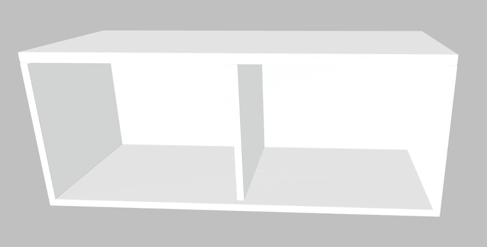 337-0214-10BlrTonF0Mwnai Aufsatz-Schrankregal Typ 3 B1000xT441xH397mm