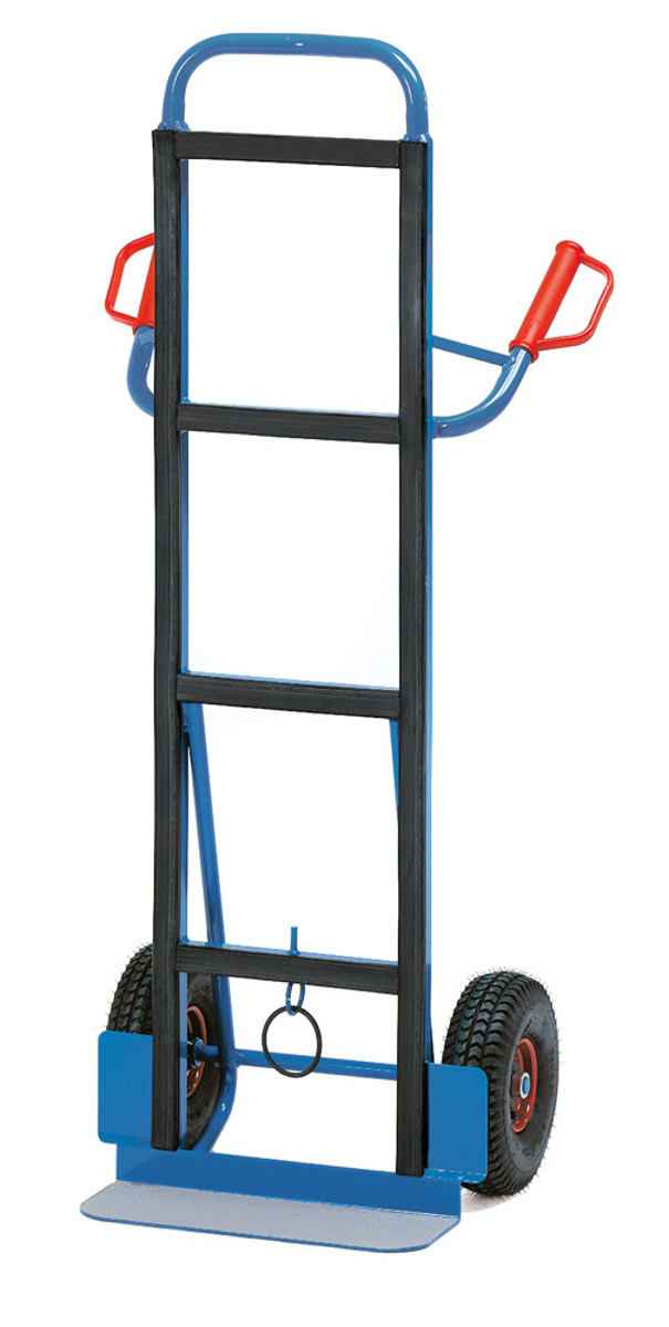 Gerätekarre Typ 2, Tragkraft 350 kg, Luft-Bereifung ø260 x85mm