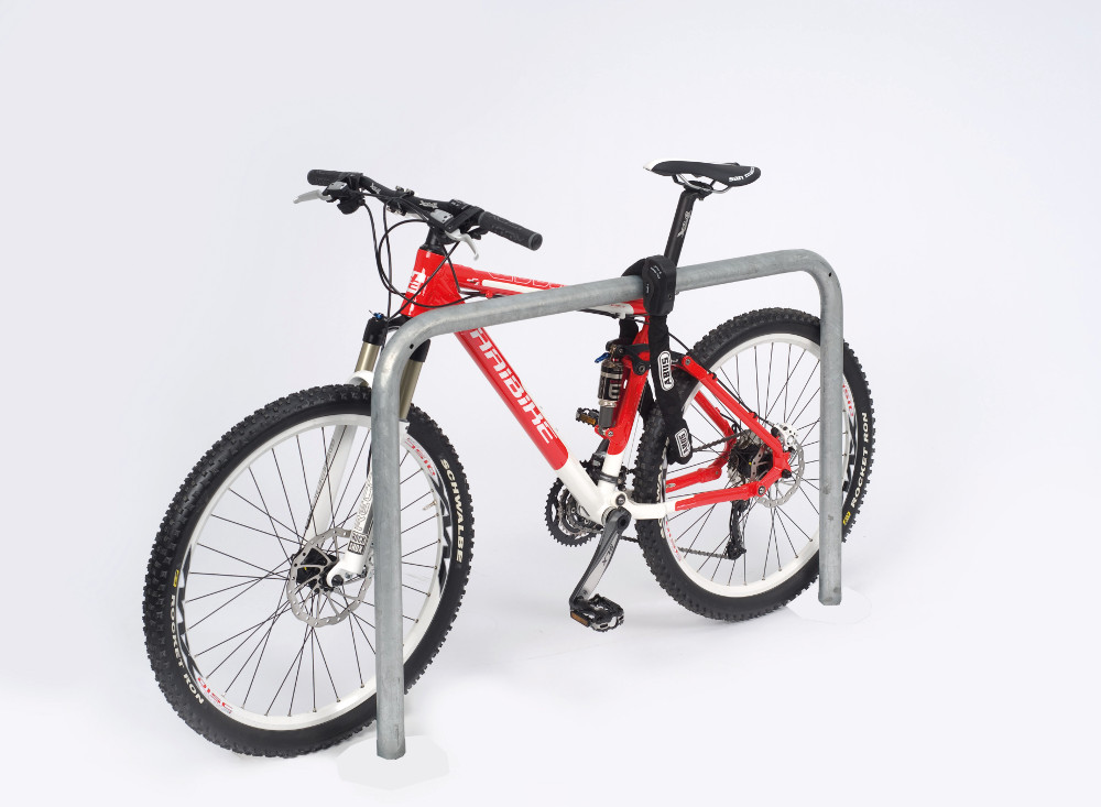938-0039 Fahrrad-Anlehnbügel - Bauform 1, zum Einbetonieren