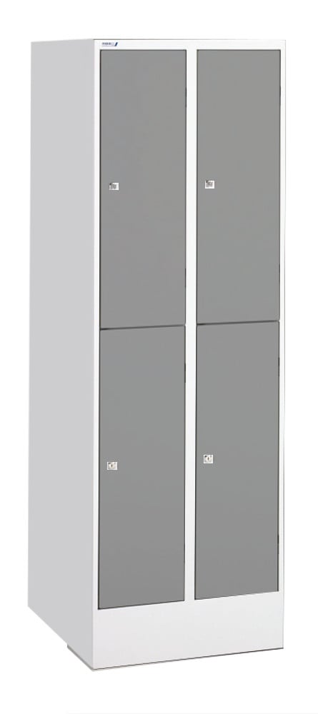 Metan Stahl-Fächerschrank 4 Fächer