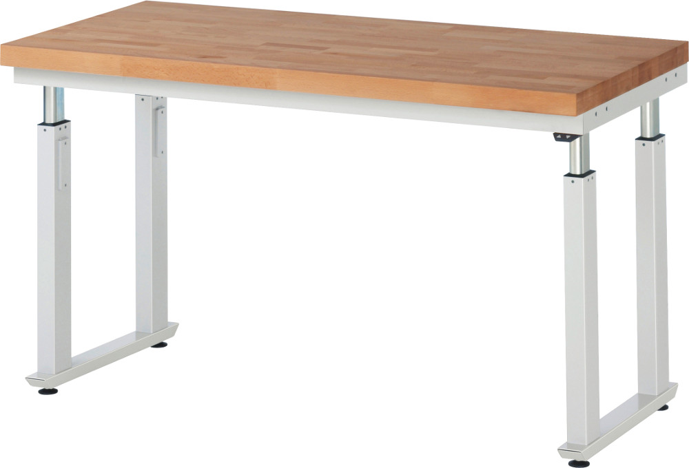 311-1227-36 Werktisch mit Buche-Massiv-Platte, Serie adlatus 600