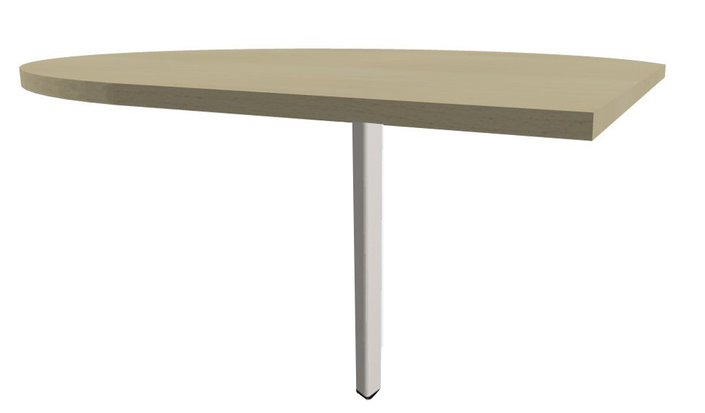 Besprechungsansatz mit 1 Standbein Serie intro-tec Q