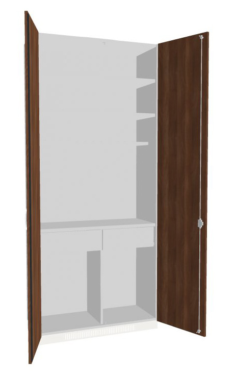 Kombischrank Pantry 1000x440x2320mm Serie dataline