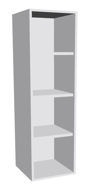 Aufsatz-Schrankregal 4  Ordnerhöhen 500mm breit Serie dataline