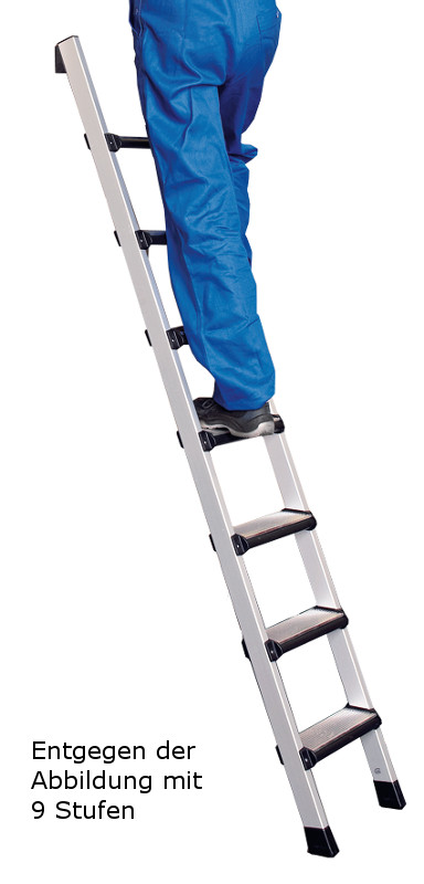 706-0550 Stufen-Anlegeleiter aus Leichtmetall
