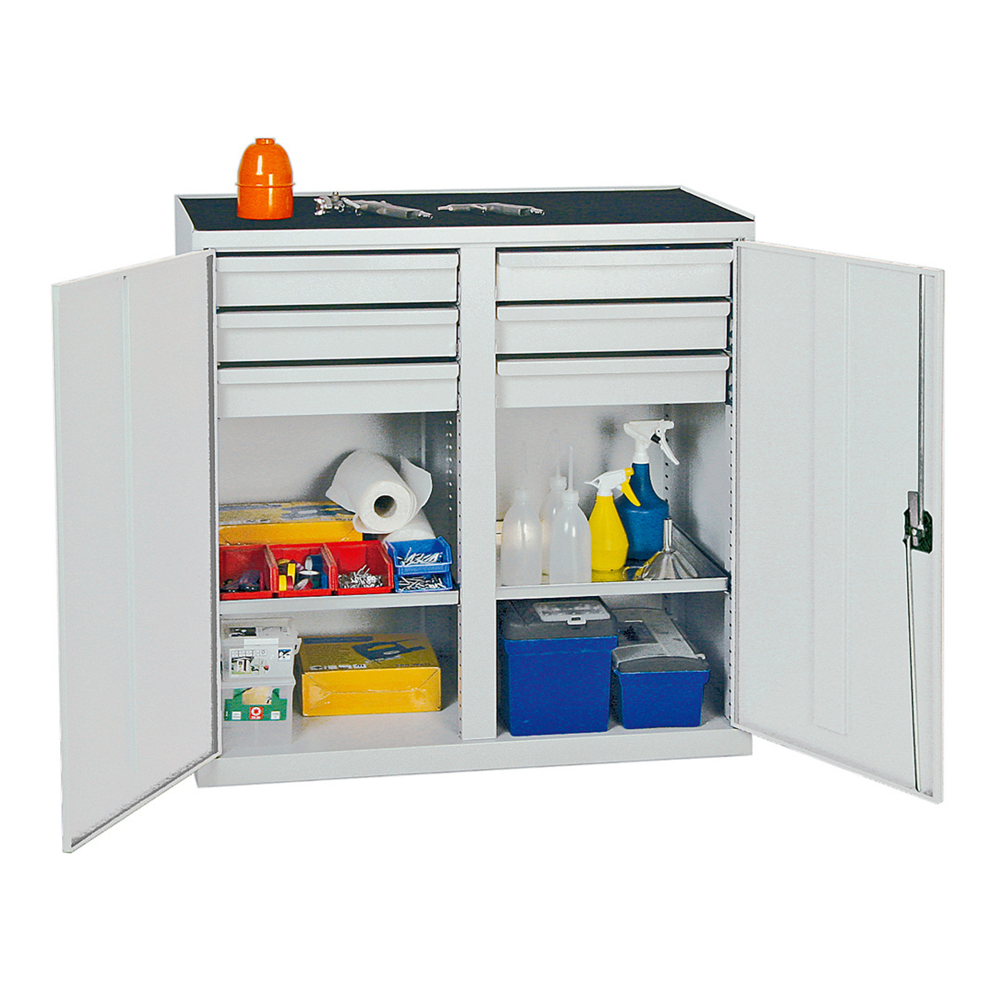 Stumpf Stahl-Flügeltürenschrank Typ 8