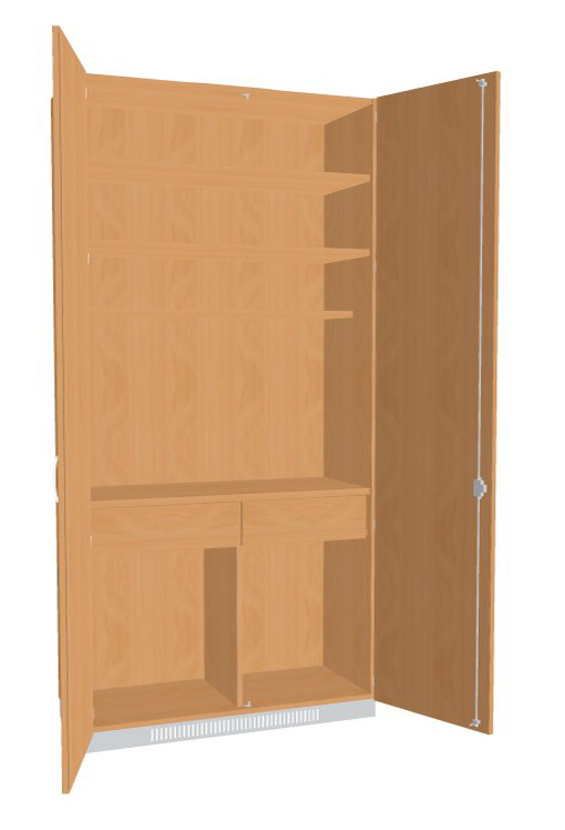 Kombischrank Pantry 1200x440x2320mm Serie dataline