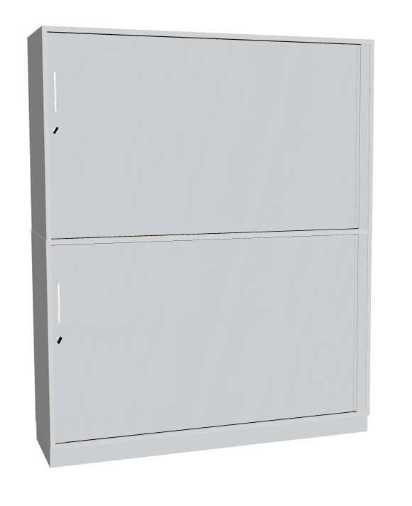 Querrollladenschrank mit 4 Fächern Serie dataline